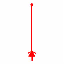 rokurokubi(red) フォトスカルプチャー