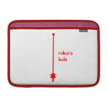 rokurokubi(red) MacBook スリーブ