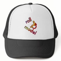Roll Model - Disability Tees - in bright colours Hat