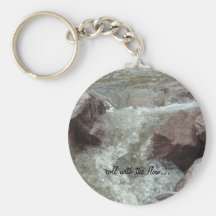 roll with the flow... key chains