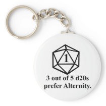 Rolled a 1 keychains