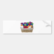 RolledTowelsBasket Bumper Sticker