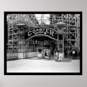 Roller Coaster at Glen Echo Park 1928 posters