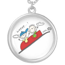 Roller Coaster Fanatic Necklace