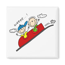 Roller Coaster Ride Tshirts and Gifts Refrigerator Magnets