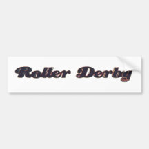 Roller Derby bumper sticker