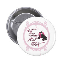 Roller Derby - Let Them Eat Skate Pinback Buttons