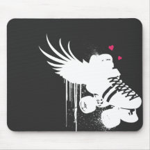 Roller Derby Mouse pad.