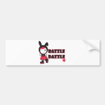 Roller Derby - Razzle Dazzle Bumper Stickers