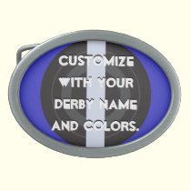 Roller Derby Skate Wheel Pivot belt buckles