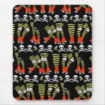 Roller Derby stripe mousepad