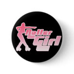 Roller Girl 80s buttons