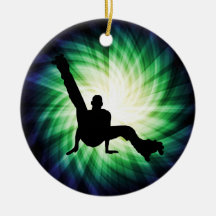 Roller Skate Dancing Christmas Tree Ornaments