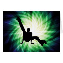 Roller Skate Dancing Greeting Cards