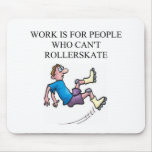 roller skating accident mousepads
