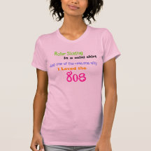 Roller Skating in The 80's Tee Shirt