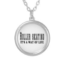 Roller Skating It's way of life Necklaces