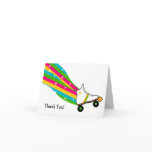 Roller Skating Thank You Cards