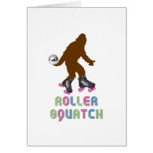 Roller Squatch Card