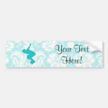 Roller turquoise adhésifs pour voiture