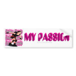 Rollerblade Bumper sticker: MY PASSION bumper stickers