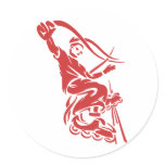 Rollerblader stickers