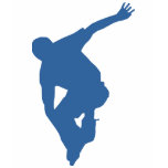 Rollerblading Silhouette Tee Shirt