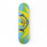 Rollerblading skateboards