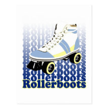 Rollerboots Post Card