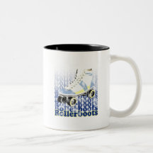 Rollerboots (worn look) coffee mug