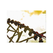 Rollercoaster Canvas Prints