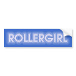 rollergirl bumper stickers