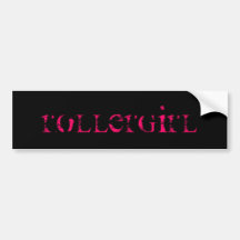 ROLLERGIRL BUMPER STICKERS