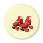 Rollerskates Refrigerator Magnet