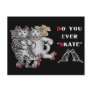 Rollerskating Cats Post Card