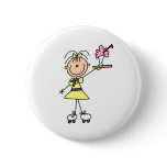 Rollerskating Waitress  buttons