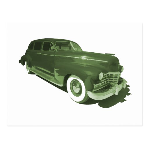Rollin dans Cadillac Cartes Postales
