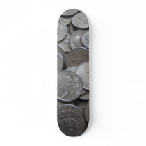 Rolling Coin Skateboard