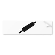 rolling pin bumper sticker