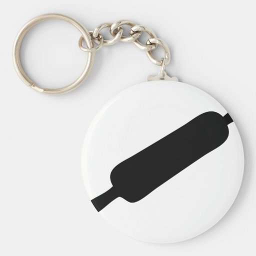 rolling pin keychain