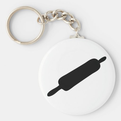 rolling pin keychain