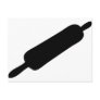 rolling pin postcard
