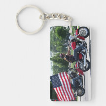 Rolling Thunder 2010 Rectangle Acrylic Keychain