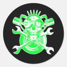RollingBonezIV - MANIAK MECHANIX Stickers