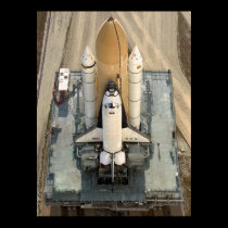 Rollout of Space Shuttle Columbia (STS-90) posters