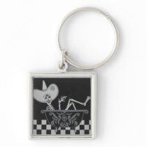 Rolly Crump Day of the Dead Keychain