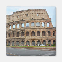 Roma coliseum fridge magnets