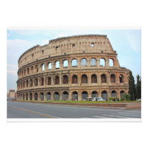 Roma coliseum personalized invitation