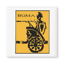 Roma Poster Refrigerator Magnets