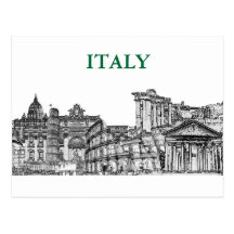 Roma, Rome... travel souvenir gifts Postcard